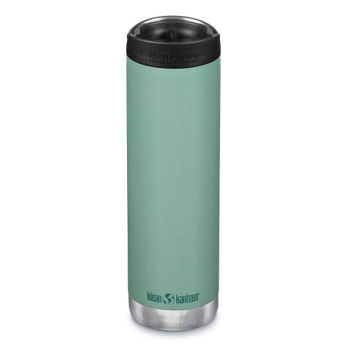 Klean Kanteen Insulated TK Wide - Perfect for Coffee or Cold Drinks 592ml/20oz Cafe Cap Beryl Green