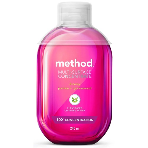 Method Concentrated Multi Surface Cleaner - Dilute & Save Plastic - Dreamy - Jasmine & Cypresswood