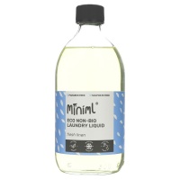Miniml Eco Laundry Liquid - Glass Bottle - Refill Available - 17 Washes - Fresh Linen