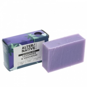 Alter/native Moisturising and Nourishing Shampoo Bar - Zero Plastic - Lavender and Geranium