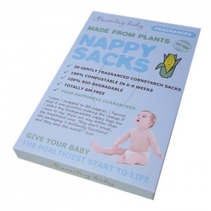 Beaming Baby Nappy Bags - Compostable Plant Based Corn Starch