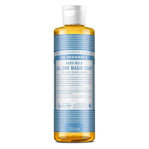 Dr Bronners Baby Mild All-In-One Magic Soap 240ml