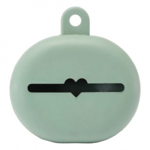 Hevea Soother Keeper Case- Easy to Clean - Fits 2 Soothers - Seafoam Blue