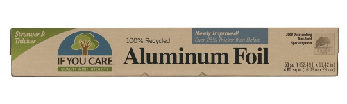 If You Care Recycled Aluminium Foil - Uses 95% Less Energy To Produce