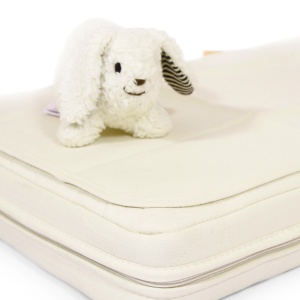 The Little Green Sheep Organic Cotton Mattress Protector Cot Bed