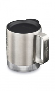 Klean Kanteen Insulated Camp Mug - From Campfire to Coffee Shop - 355ml Mountain Brushed Steel