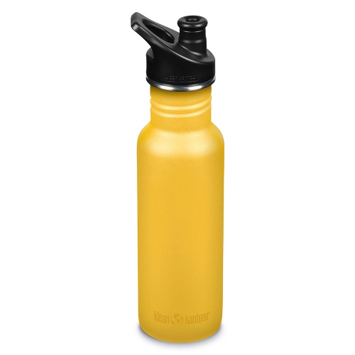 Klean Kanteen Classic Stainless Steel Water Bottle 532ml Old Gold