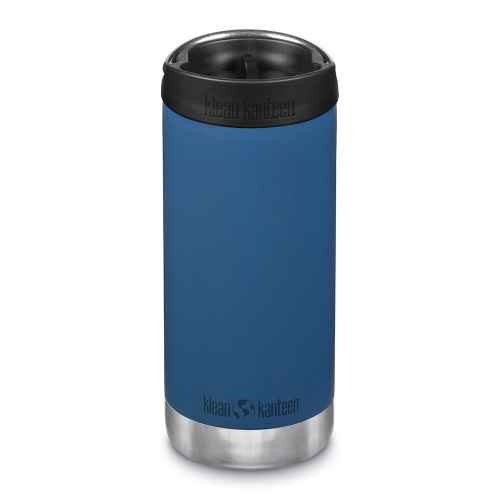 Klean Kanteen Insulated TK Wide - Perfect for Coffee or Cold Drinks 355ml/12oz Cafe Cap Real Teal