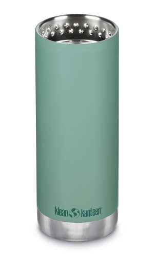 Klean Kanteen Insulated TK Wide - Perfect for Coffee or Cold Drinks 473ml/16oz Cafe Cap Beryl Green