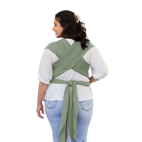 Moby Wrap Classic Stretchy Baby Carrier from Newborn  - Pear