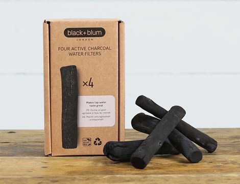 Black & Blum Active Charcoal Water Filter 4 Pack - Lasts 2 Years