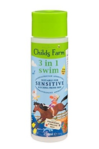 Childs Farm Children's 3 in 1 Swim Shampoo, Conditioner and Body Wash