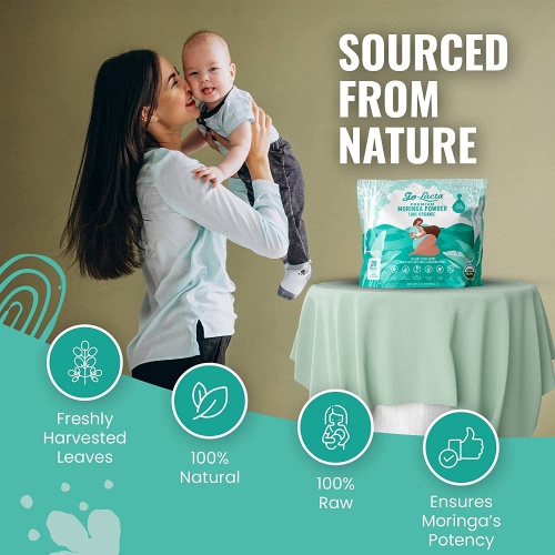 Go-Lacta Premium Moringa Breastfeeding Powder Supplement To Support Lactation 30s