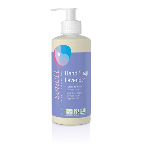 Sonett Hand Soap Soothing Lavender for Hands, Face and Body 300ml