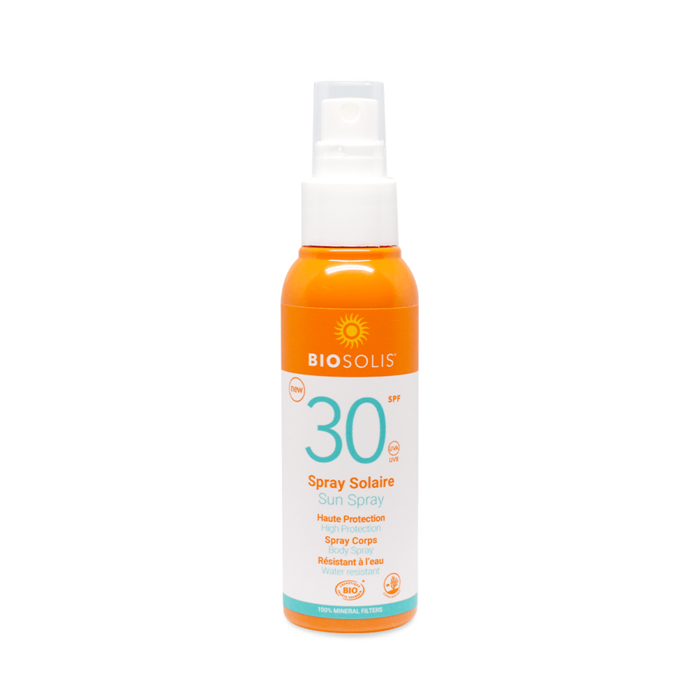 Biosolis Organic Sun Spray 100% Natural Filters SPF30