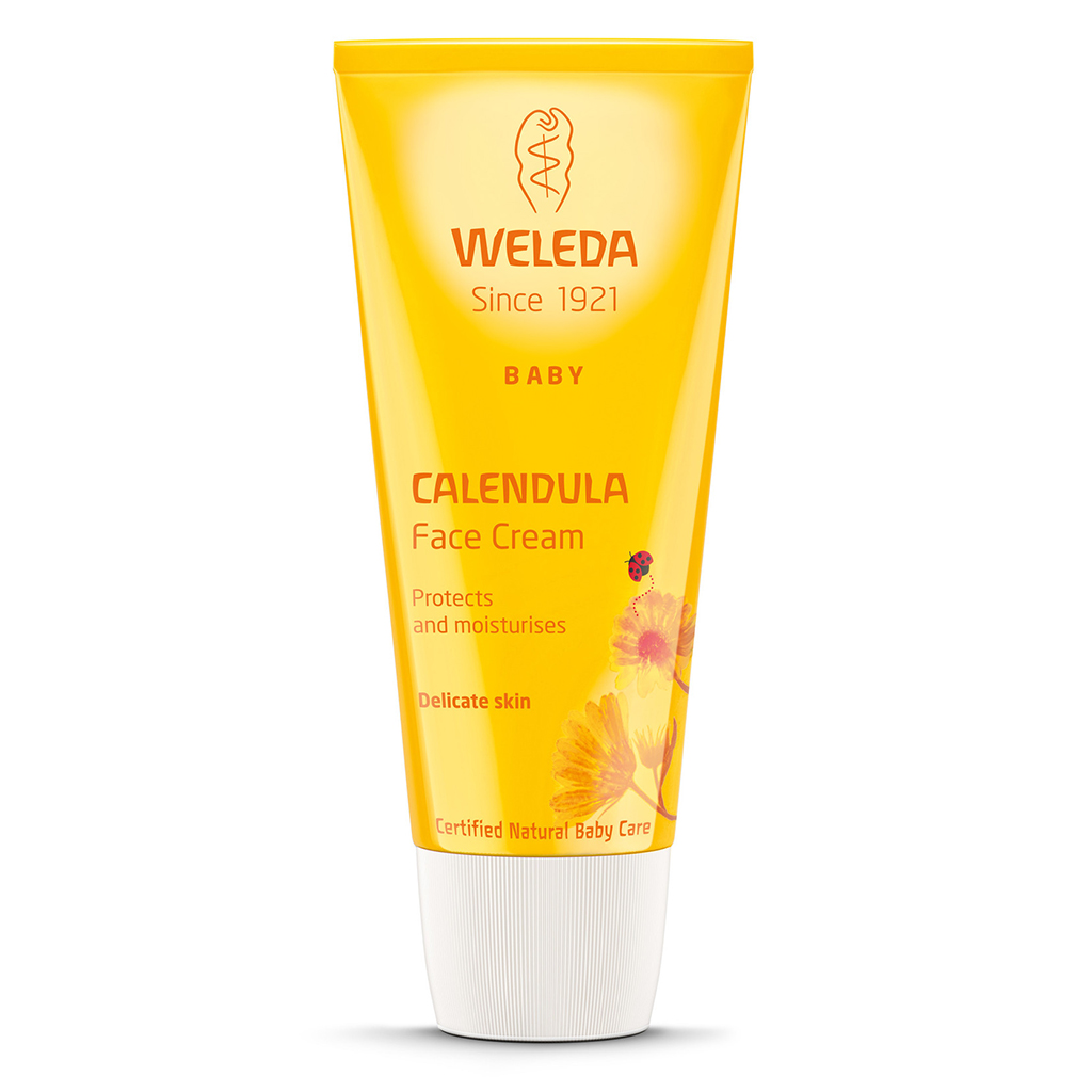 Weleda Calendula Baby Face Cream - Soothing Natural Skin Care 50ml