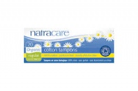 Natracare Tampons 100% Organic Cotton and Nothing Else Regular Non Applicator 20s