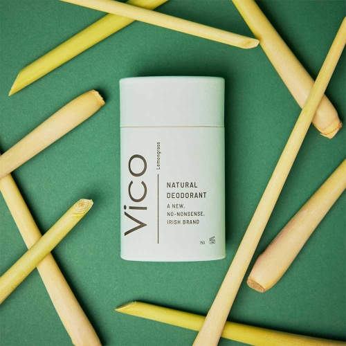 Vico Natural Deodorant   Plastic free - Lemongrass