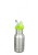 Klean Kanteen Kids Stainless Steel Sippy Water Bottle 355ml Brushed Steel