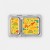 Planetbox Stainless Steel Lunchbox Shuttle Set with Dinos Magnets