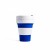 Stojo Reusable Coffee Cup - Collapses Down to Fit in Your Pocket or Bag - Blue