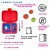 Yumbox 4 Compartment Panino Lunchbox Roar Red (Polar Bear Tray)