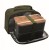 Akinod Double Bento Lunchbox with Insulated Recycled Plastic Tote - Black/Khaki
