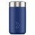 Chilly's Reusable Food Pots - Hot or Cold Foods in Leakproof Container Matte Blue 500ml