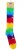 Polly and Andy Adults Soft Bamboo Socks with Seamless Toes - Tie Dye Knee High