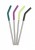 Klean Kanteen Stainless Steel Reusable Straws 4 Pack Multi Coloured - No More Plastic