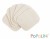Popolini Organic Cotton Washable Reusable Make Up Remover Pads (6 pack)