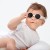 Beaba Baby Sunglasses - Flexible Frame Maximum Protection 0-9 months Chalk Pink