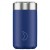 Chilly's Reusable Food Pots - Hot or Cold Foods in Leakproof Container Matte Blue 500ml