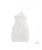 Popolini Hanging Wet Bag for Reusable Nappies or Swim Gear White