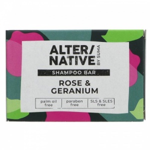 Alter/native Deeply Nourishing Hair Conditioner Bar - Zero Plastic - Rose and Geranium