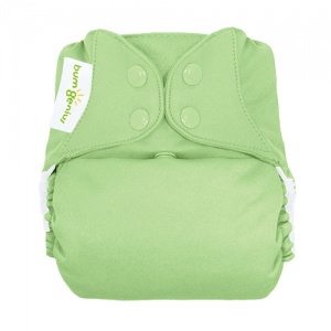 bumGenius Freetime All-In-One One-Size Cloth Nappy Grasshopper