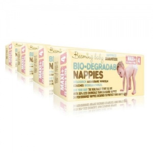 Beaming Baby Eco Nappies Bulk Buy and Save Size 4 Maxi+