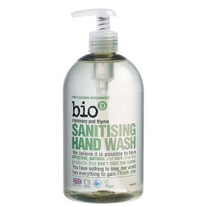 Bio D Sanitising Hand Wash - Rosemary & Thyme 500ml
