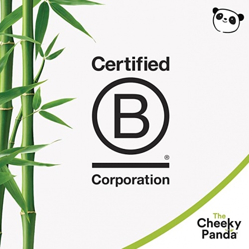 Cheeky Panda 100% Natural & Sustainable Bamboo Cleansing Facial Wipes