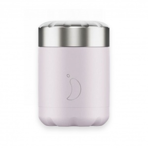 Chilly's Reusable Food Pots - Hot or Cold Foods in Leakproof Container Blush Purple 300ml