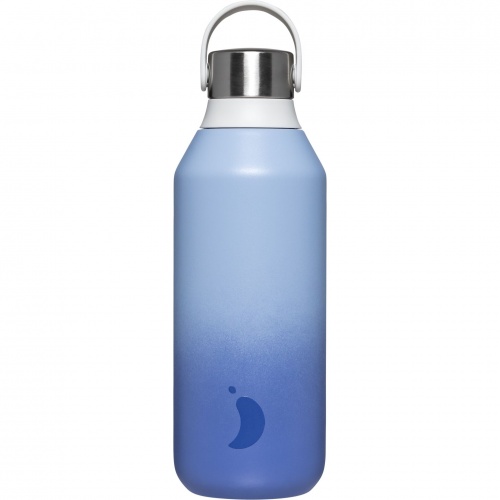 Chilly's Reusable Insulated Water Bottle Series 2 500ml Ombre Nightfall
