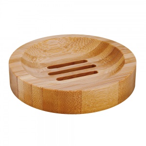 Croll and Denecke Bamboo Soap Dish Round