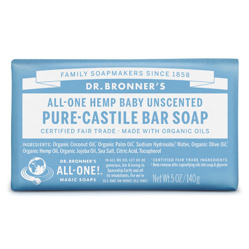 Dr Bronners Baby Gift Set - Unscented Organic Baby Care