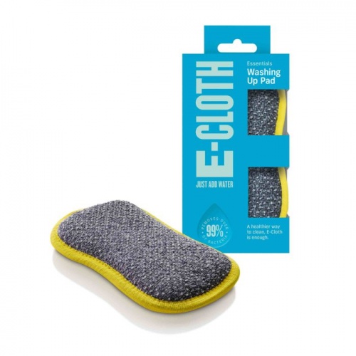 E Cloth Washing Up Pad - Streak Free Cleaning and Non-Scratch