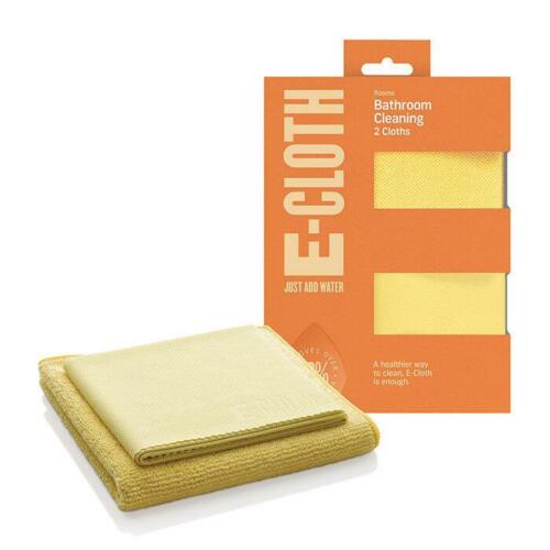 E Cloth Bathroom Cleaning Cloths x 2 - Perfect Cleaning With Just Water