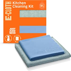 E Cloth Kitchen Cleaning Cloths x 2 - Perfect Cleaning With Just Water