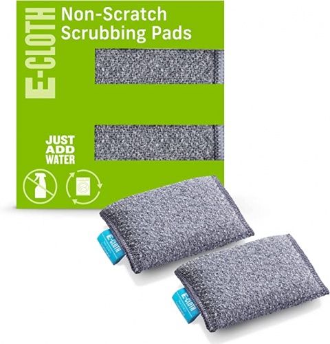 E Cloth Non Scratch Scrubbing Pads - Remove Cooked On Food and Grease