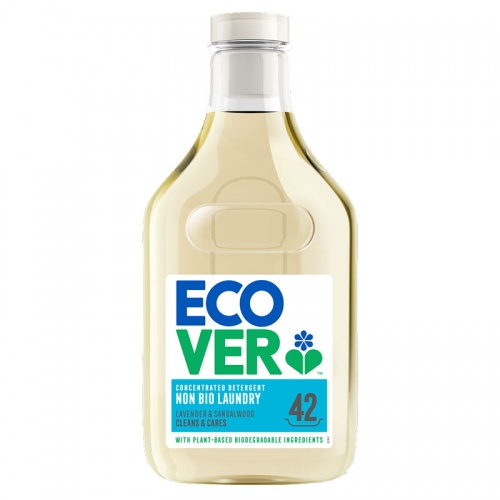 Ecover Non Bio Laundry Liquid 1.5 Ltr Concentrated - Lavender and Sandalwood 42 Washes