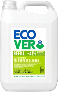 Ecover All Purpose Cleaner - Lemongrass and Ginger 5 Litre Refill