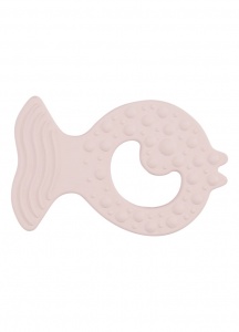 Hevea Natural Baby Teether - Bumi Bebe Fish Rose